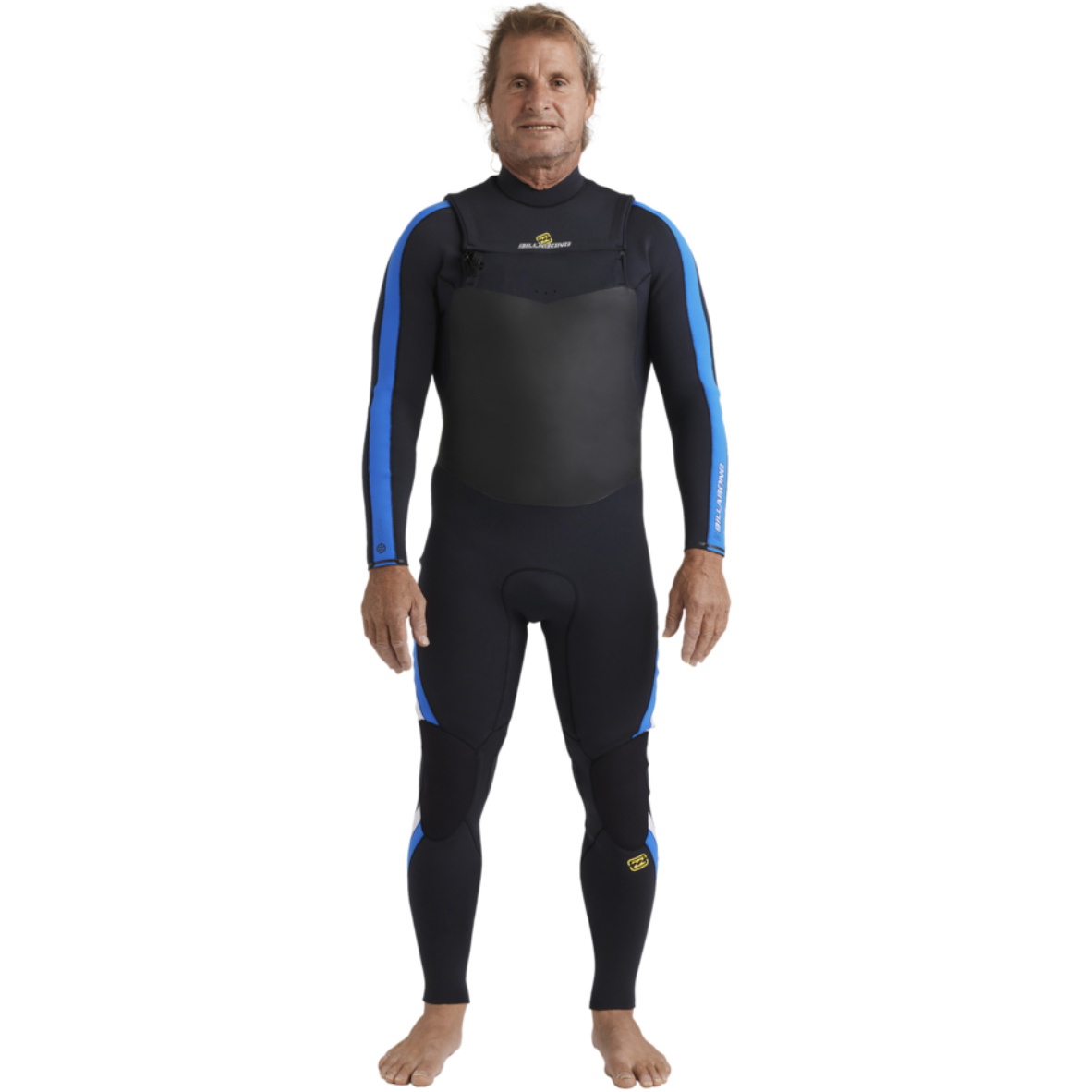 2026 Billabong Mens Oscillator Natural 3/2mm Chest Zip Wetsuit 24AW193515 - Royal